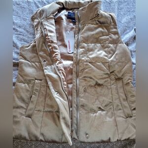 Lands' End Silver/ Gray Velvet